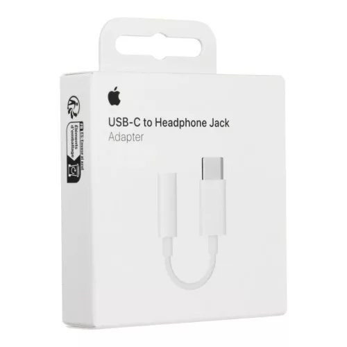 Apple USB-C -ről 3.5 mm -re gyári Jack adapter (mw2q3zm/a)
