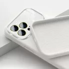 Soft szilikon lencse tok iPhone 11 fehér