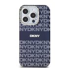 Original Case DKNY keménytok IML Mono & Stripe MagSafe DKHMP15XHRHSEB iPhone 15 Pro Max kék tok