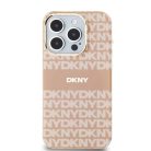 Original Case DKNY kemény tok IML Mono & Stripe MagSafe DKHMP15XHRHSEP iPhone 15 Pro Max pink tok
