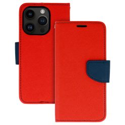 Fancy tok iPhone 14 Plus piros-tengerészkék