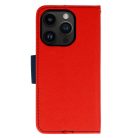 Fancy tok iPhone 14 Plus piros-tengerészkék