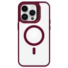 Tel Protect Kitámasztós Magsafe tok iPhone 14 burgundy