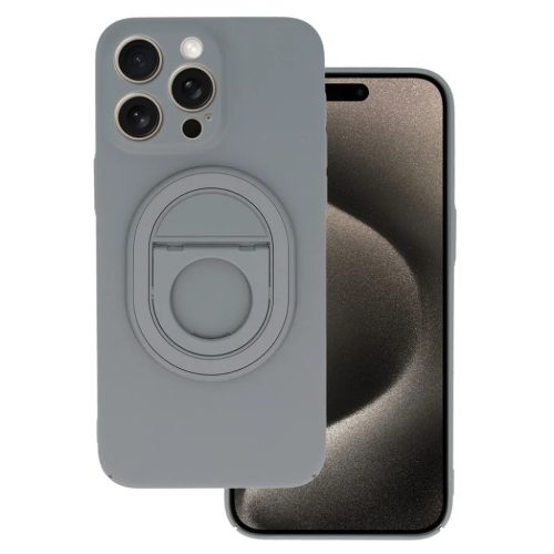 Tel Protect Magnetic Elipse tok iPhone 15 Pro Max szürke