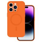 TEL PROTECT MagSilicone tok iPhone 13-hoz Narancssárga