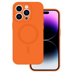 TEL PROTECT MagSilicone tok iPhone 13-hoz Narancssárga