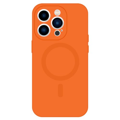 TEL PROTECT MagSilicone tok iPhone 13-hoz Narancssárga