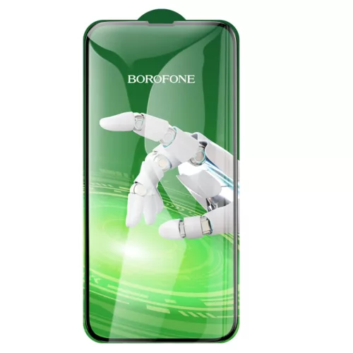 Borofone Diamond Armor 5D teljes kijelzős íves üvegfólia iPhone 15 - 10 darab