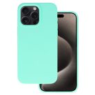 Mint színű Silicone Lite tok iPhone 15 Pro Max-hoz