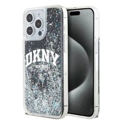   Original Case DKNY hardcase Liquid Glitter Big Logo DKHCP15XLBNAEK tok iPhone 15 Pro Max fekete