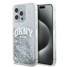 Original Case DKNY hardcase Liquid Glitter Big Logo DKHCP15XLBNAET iPhone 15 Pro Max tok fehér