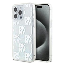   Original Case DKNY hardcase Liquid Glitter Multilogo DKHCP15XLCPEPT tok iPhone 15 Pro Max fehér