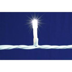   Home DLFJ 400/WH LED-es fényfüggöny, 10 m / 400 db hidegfehér LED, állófényű, fehér vezeték, sorolható, kül- és beltéri kivitel