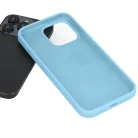 Silicone Lite tok iPhone 13 Pro Max világoskék