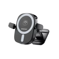   Dudao FW11 autós telefontartó 15W indukciós töltővel légbeömlő/dashbord - fekete