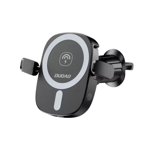 Dudao FW11 autós telefontartó 15W indukciós töltővel légbeömlő/dashbord - fekete