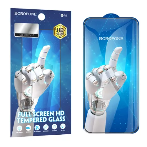Borofone Tempered glass BF6 Diamond Armor Full Screen HD iPhone 15 Pro Max üvegfólia - 10 darab