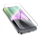 Borofone Edzett üveg BF6 Diamond Armor Teljes kijelzős HD az iPhone 15 Plus - 10 darab, üvegfólia