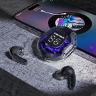 Acefast T8 TWS Bluetooth vezeték nélküli fejhallgató fehér