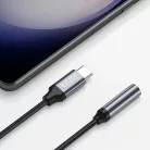 Tech-Protect UltraBoost USB-C / 3.5mm mini jack adapter - fekete