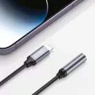Tech-Protect UltraBoost Lightning / 3.5mm mini jack adapter - fekete