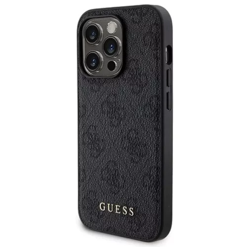 Guess 4G Metal Logo Case Set iPhone 14 Pro Max tok + 5000mAh MagSafe Powerbank - Fekete