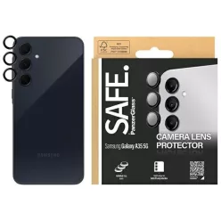   SAFE by PanzerGlass kamera védő Samsung Galaxy A35 5G - fekete kerettel üvegfólia