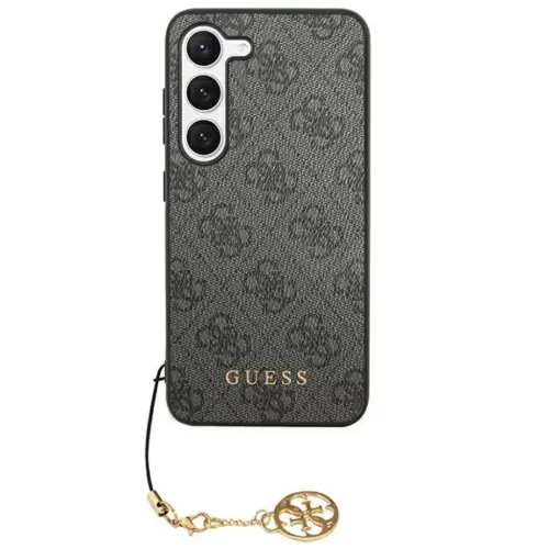 Eredeti GUESS tok - keménytok 4G Charms Kollekció GUHCSA35GF4GGR Samsung Galaxy A35 fekete tok