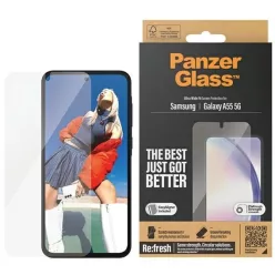   PanzerGlass Ultra-Wide Fit edzett üvegfólia pozícionálóval Samsung Galaxy A55 5G-hez üvegfólia