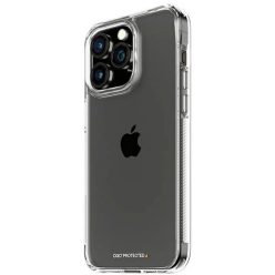   PanzerGlass HardCase D3O-val és katonai minősítéssel iPhone 15 Pro Max-hoz - átlátszó tok