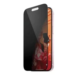   PanzerGlass Ultra-Wide Fit Privacy Edzett Üvegfólia Pozicionálóval iPhone 15 Pro-hoz