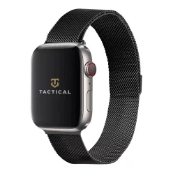   Tactical 333 Loop Mágneses Rozsdamentes Acélszíj Apple Watch 1/2/3/4/5/6/7/8/9/SE 38/40/41mm Fekete