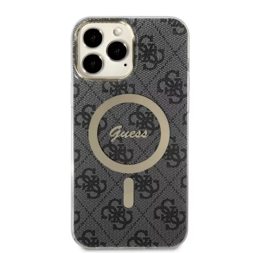 Guess IML 4G MagSafe tok iPhone 13 Pro Max Fekete