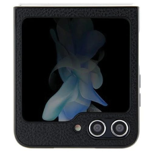 Hello Kitty Metal Logo Kitty Head tok Samsung Galaxy Z Flip 5 - fekete