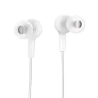 HOCO vezetékes fülhallgató Jack 3,5 mm mikrofonnal M78 fehér