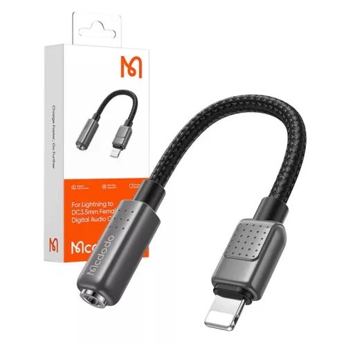 Audio Adapter Mcdodo CA-5010 Lightning-Mini Jack 3,5mm 0,11m