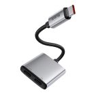 2 az 1-ben Audio Adapter Mcdodo CA-5570 2 az 1-ben USB-C - 2x USB-C átalakító kábel
