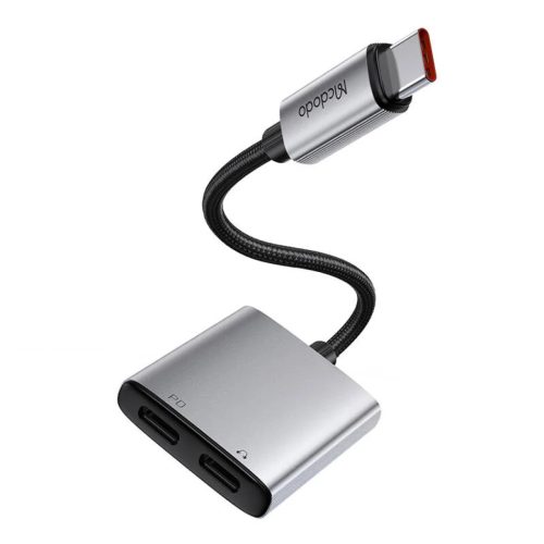 2 az 1-ben Audio Adapter Mcdodo CA-5570 2 az 1-ben USB-C - 2x USB-C átalakító kábel