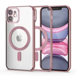   Tech-Protect MagShine Line MagSafe tok iPhone 11 - rózsaszín