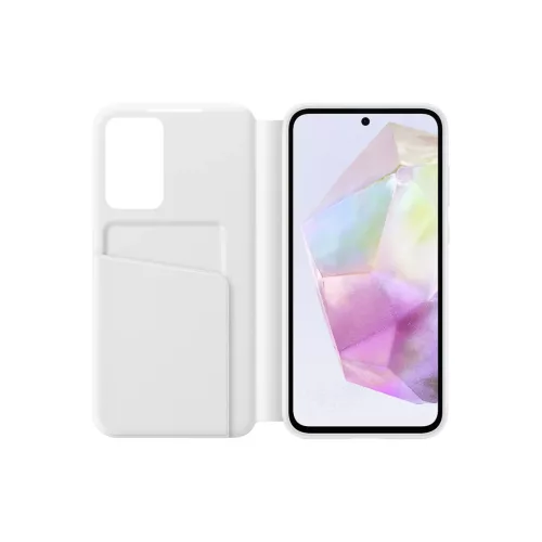 EF-ZA356CWE Samsung Smart View Fliptok Galaxy A35 5G Fehér Tok