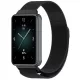 Honor Band 9 Techsuit - Watchband 20mm (W009) - Fekete