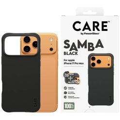   CARE by PanzerGlass Fashionable Samba MagSafe Case for iPhone 17 Pro Max - Black