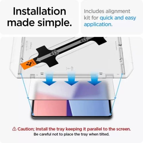 Spigen Glas.tR EZ Fit üvegfólia iPad Pro 13'' 2024