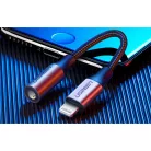 Ugreen US211 Lightning Mini Jack Audioadapter, 3.5mm 0.1m (fekete)