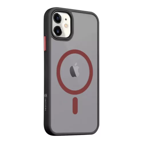 Tactical MagForce Hyperstealth 2.0 tok iPhone 11-hez, Fekete/Piros