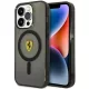 Ferrari FEHMP14XURKK iPhone 14 Pro Max 6.7" fekete/fekete kemény tok áttetsző MagSafe