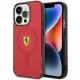 Ferrari FEHMP14XURKR iPhone 14 Pro Max 6.7" piros/piros keménytok Translucent MagSafe tok