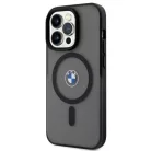 iPhone 14 Pro Max 6,7" fekete/fekete BMW BMHMP14XDSLK keménytok Signature MagSafe tok