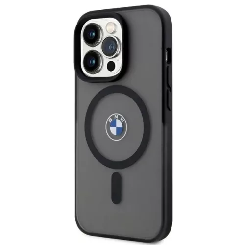 iPhone 14 Pro Max 6,7" fekete/fekete BMW BMHMP14XDSLK keménytok Signature MagSafe tok