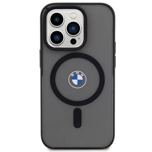 iPhone 14 Pro Max 6,7" fekete/fekete BMW BMHMP14XDSLK keménytok Signature MagSafe tok